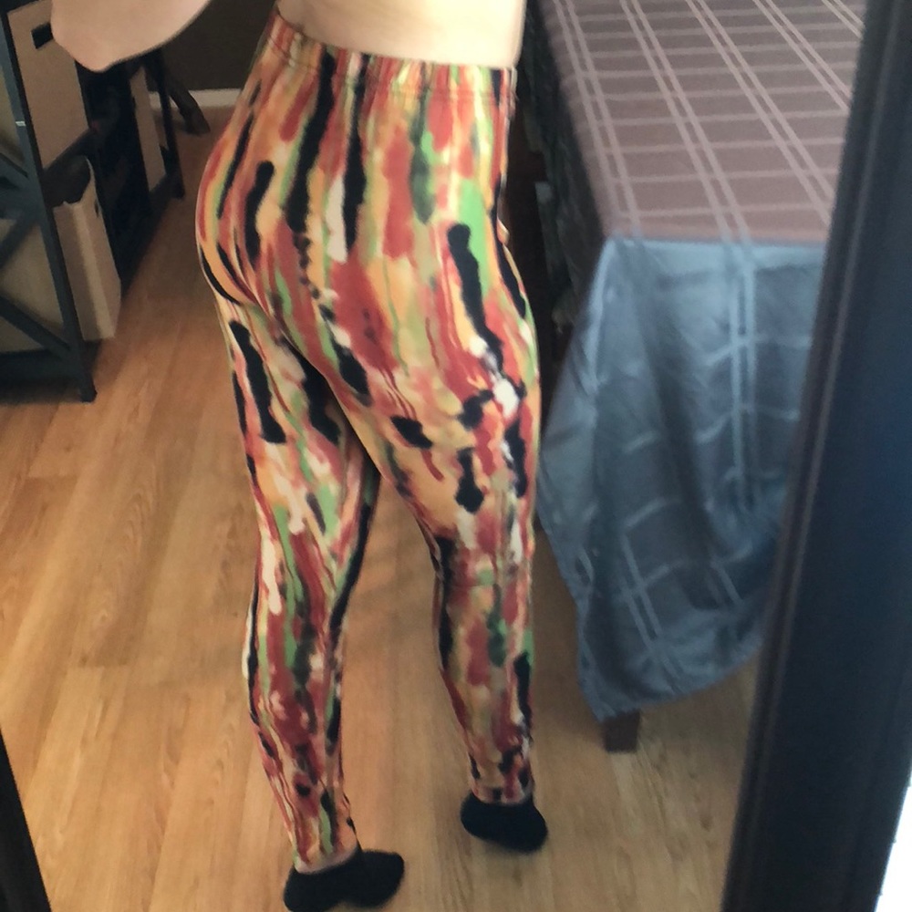 Full Length seamless multi color fashion Leggings - Picture 3 of 4